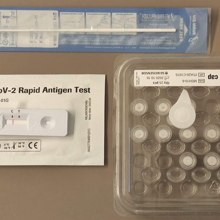 test antigenos